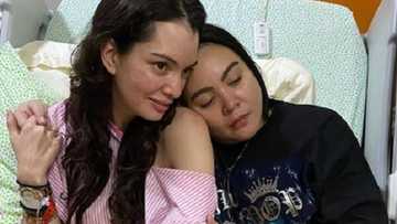 Claudine Barretto shows love for sick friend by watching over her in hospital