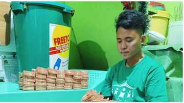 22-anyos, nakapag-ipon ng limpak-limpak na ₱20 sa isang malaking drum