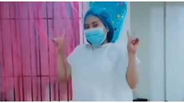 Mga buntis sa lying-in clinic, kinagiliwan dahil sa kanilang 'labor TikTok dance'