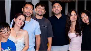 Jinkee Pacquiao gets emotional as her family is complete for 1st time in 4 years