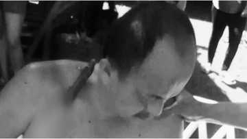 Man gets impaled by a wood in his chest after falling from stairs
