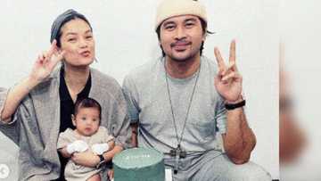 Joem Bascon, Meryll Soriano mark second month of baby