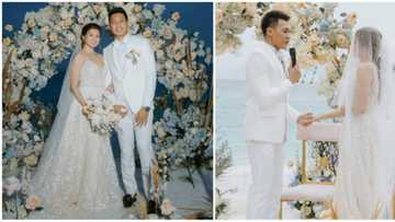 Scottie Thompson and his wife Jinky Serrano stun everyone with their lovely wedding photos