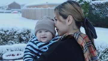 Janella Salvador’s father Juan Miguel finally meets his cute grandson Jude
