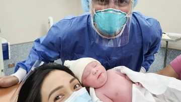 Regine Angeles gives birth to a healthy baby girl; celebrities react