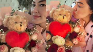 Ruffa Gutierrez expresses happiness after receiving a sweet surprise