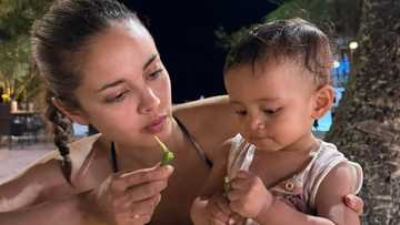 Megan Young, ikinuwento ang cute eating progress ni Baby Leon sa bakasyon sa Boracay