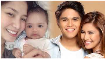 Mich Liggayu, pinakita sa unang pagkakataon ang mukha ng kanyang baby