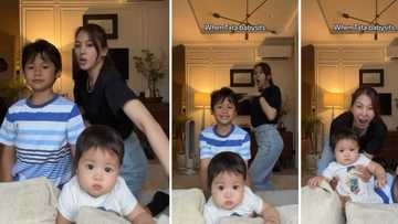 Alex Gonzaga shares fun "when Tata babysits" video featuring Seve, Polly Soriano