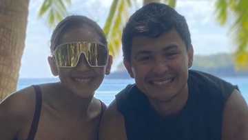 Matteo Guidicelli celebrates his birthday with Sarah Geronimo and his family in Palawan