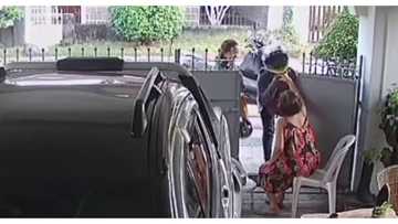 Pambubudol sa isang 84-anyos na lola, sapul sa CCTV