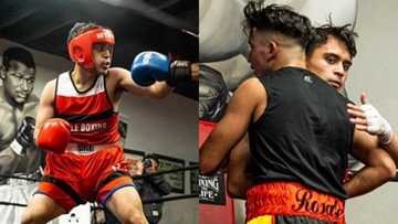 Manny Pacquiao congratulates son Jimuel for winning his first amateur fight