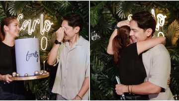 Carlo Aquino gets emotional over birthday surprise from wife Charlie Dizon