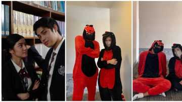 Matching costume nila Belle Mariano at Donny Pangilinan para sa Halloween, kinakiligan ng netizens