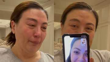 Sharon Cuneta, grabe ang naging pag-iyak nang makausap si KC Concepcion sa video call