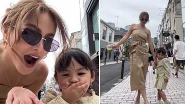 Adorable "fit check" video nina Elisse Joson at Baby Felize, kinagiliwan