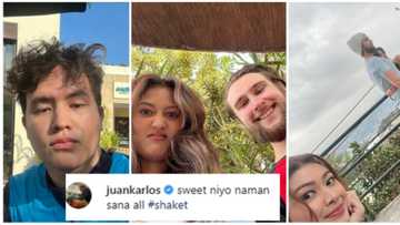 JK Labajo hilariously reacts to Maureen Wroblewitz's photos with her co-star Brandon Melo: "#shaket"