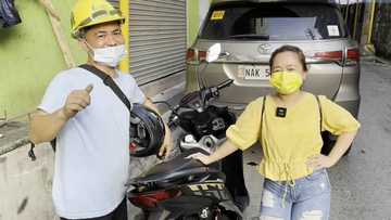 Kiray Celis, sinorpresa ng bagong motor ang kuya niyang construction worker