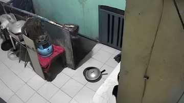 CCTV footage exposes security camera installer as suspect in Manila LPG tank theft