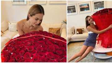 Sarah Lahbati receives 150 roses from husband Richard Gutierrez