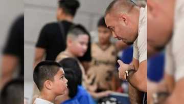 Doug Kramer proud of son Gavin for scoring his very first basket, first Best Player of the Game