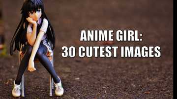 Anime girl: 30 cutest images