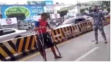 Lalaking may saklay, bistado ang pagpapanggap nang habulin ang traffic marshal