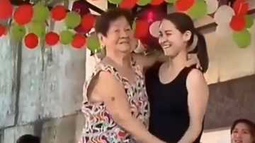 Marian Rivera takes Zia & Ziggy to her grandmother to celebrate lola’s birthday