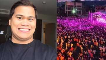 Ogie Diaz, nag-post ng grand rally ni VP Leni sa Cebu: "Wala namang dump trucks"