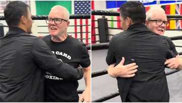 Manny Pacquiao reunites with Freddie Roach as he prepares for championship fight