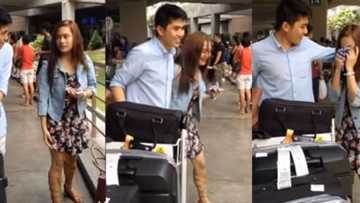 Tamis sa unang pagkikita! OFW boyfriend from Qatar comes home to surprise Filipina girlfriend