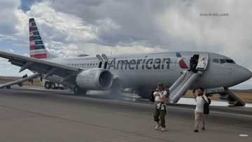 Mga pasahero, nagtakbuhan sa runway matapos magliyab ang eroplano sa US