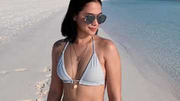 Maja Salvador wows netizens and celebrities with her stunning beach photos