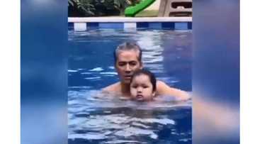 Vic Sotto and baby Tali play ‘Enteng’ and ‘Aiza’ in adorable viral video