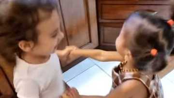 Video of baby Dahlia Heussaff, baby Tili Bolzico jumping and chanting “I want ice cream” goes viral