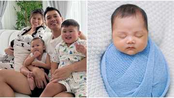 Scottie & Jinky Thompson share adorable pictorial of their 3rd child Atticus
