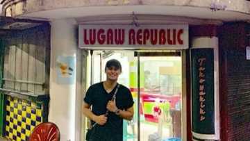 McCoy De Leon, now a proud business owner of a food establishment in Dapitan