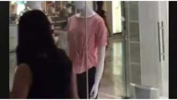 Netizen, nawindang sa nangyari sa isang babae sa isang mall