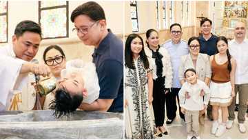 Son of late Red Sternberg gets baptized, TGIS cast reunite as godparents