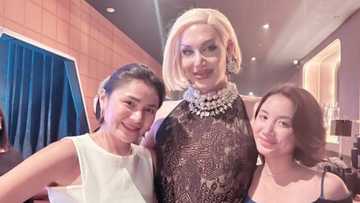 Paolo Ballesteros at anak na si Keira, agaw-pansin ang ganda sa launching ng Drag Race Ph