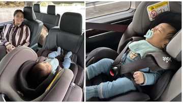 Lovely Abella, nagpaliwanag sa netizen na pumuna sa set-up ng car seat ng baby niya