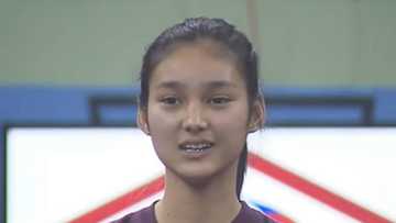 Beauty and brains! Netizens, bumilib sa galing ni Karina sa pagsagot sa maaanghang na tanong