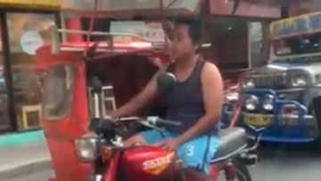 Tricycle driver na may kapansanan, hinangaan ng mga netizens sa paghahanapbuhay