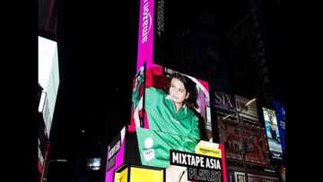 James Reid featured in New York’s Times Square billboard