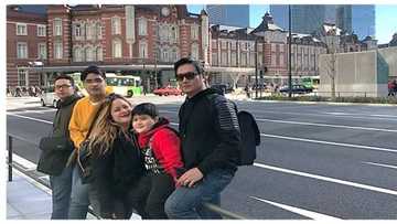 Yayamanin si Mani! Manilyn Reynes, Aljon Jimenez, at popoging mga anak, bonggang nagbakasyon sa Japan