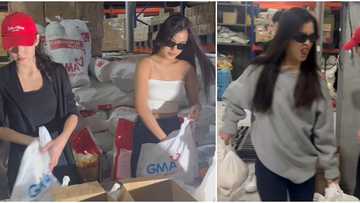 Shuvee Etrata goes viral for helping amid strong typhoon