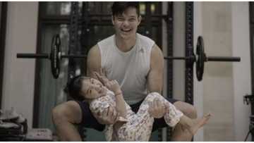 Zia Dantes, sumingit sa morning workout ni Daddy Dingdong Dantes