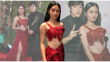 Vivoree Esclito stuns at the red carpet despite wearing an unfinished gown