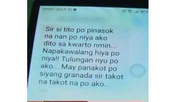 Anak ng OFW, minomolestiya umano ng amain sa loob ng 6 na taon, na-rescue pagkatapos magtext sa pulis