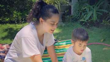 Kristine Hermosa’s ‘naglalaba’ post on social media suddenly goes viral